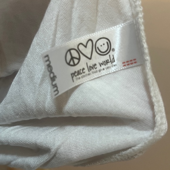 Peace Love Boheme black and white spaghetti strap summer dress. - Picture 7 of 10